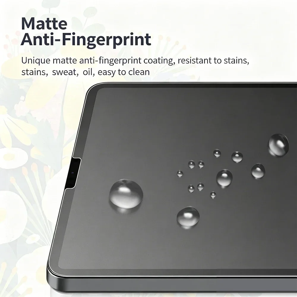 Matte Finish Screen Protector Film Set for Tablets - Enhanced Writing Experience