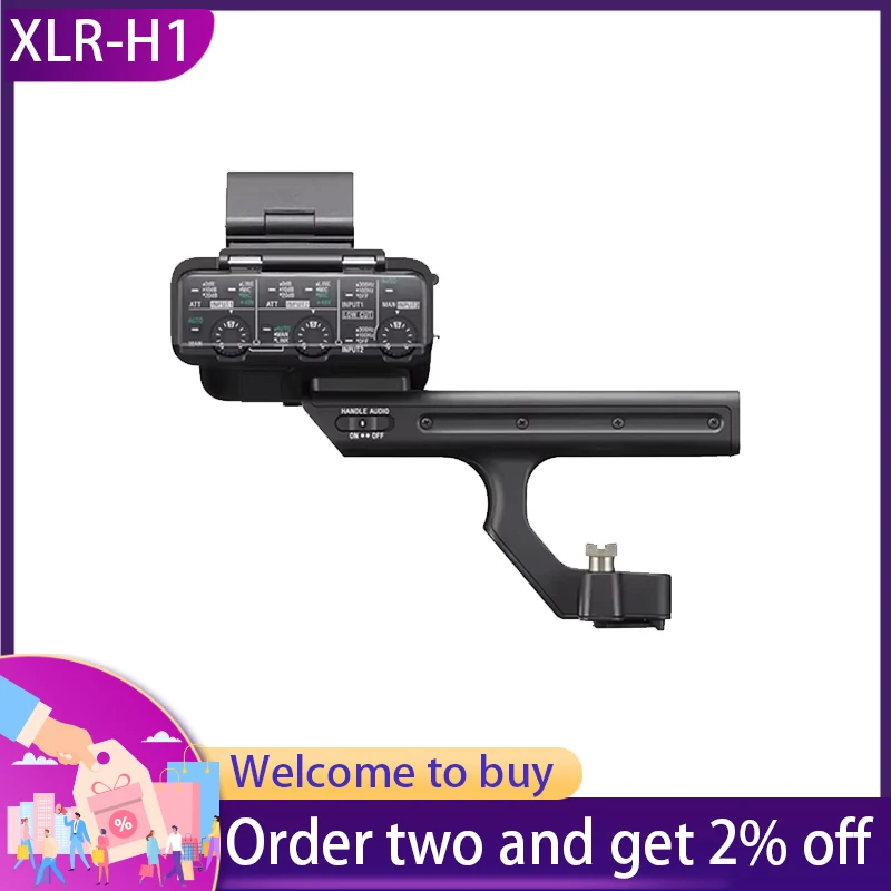 New FX30 Handle XLR-H1 XLR Top Handle For FX3 FX30 Sony Camera Accessories XLR Unit XLR-H1 In Stock