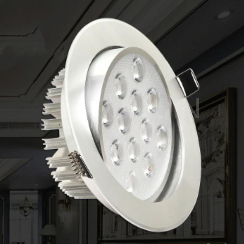 

LED Downlight Dimmable Led light Ceiling Spot 6w 9w 12w 15w 21w 27W 36W 45W AC220V ceiling recessed Lights Indoor Lighting