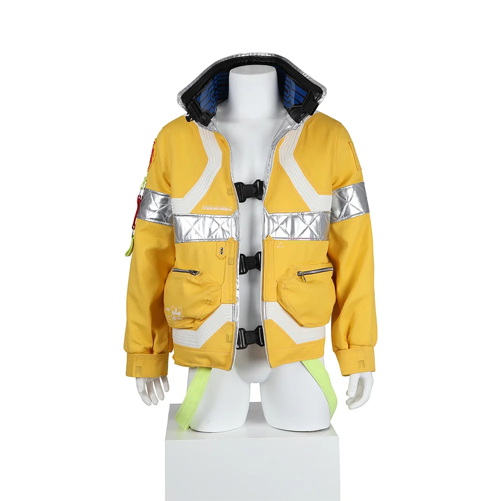 

David Martinez Cosplay Costume Jacket Coat Game For Men Male Disguise Roleplaying Halloween Carnival Party Suit