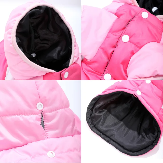 Puppy Dog Clothes Coat For Small Dogs Cats Autumn Winter Pet Dog Jacket Cozy Fleece Kitten Clothing French Chihuahua Costumes 3
