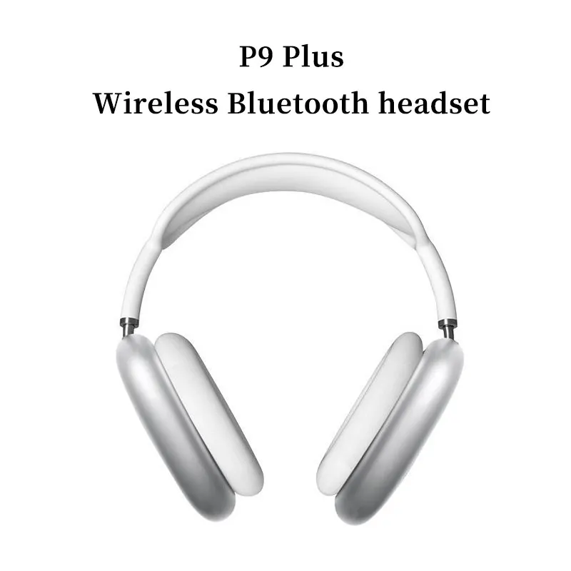 2022 New P9-Max TWS Bluetooth Earphone Wireless Head-mounted Headphone Subwoofer Headset with Micphone for IPhone Xiaomi best wired earbuds