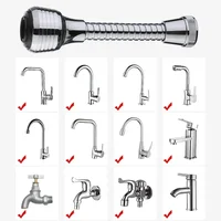 Kitchen Gadgets 2 Modes 360 Rotatable Bubbler High Pressure Faucet Extender Water Saving Bathroom Kitchen Accessories Supplies 2