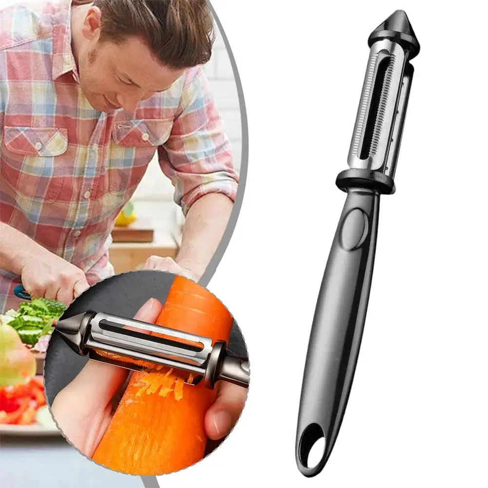 

3 in 1 Multifunctional Veggie Vegetable Peeler Potato Carrot Grater Peeler Slicer Stainless Steel Fruit Vegetable Peeler Cutter