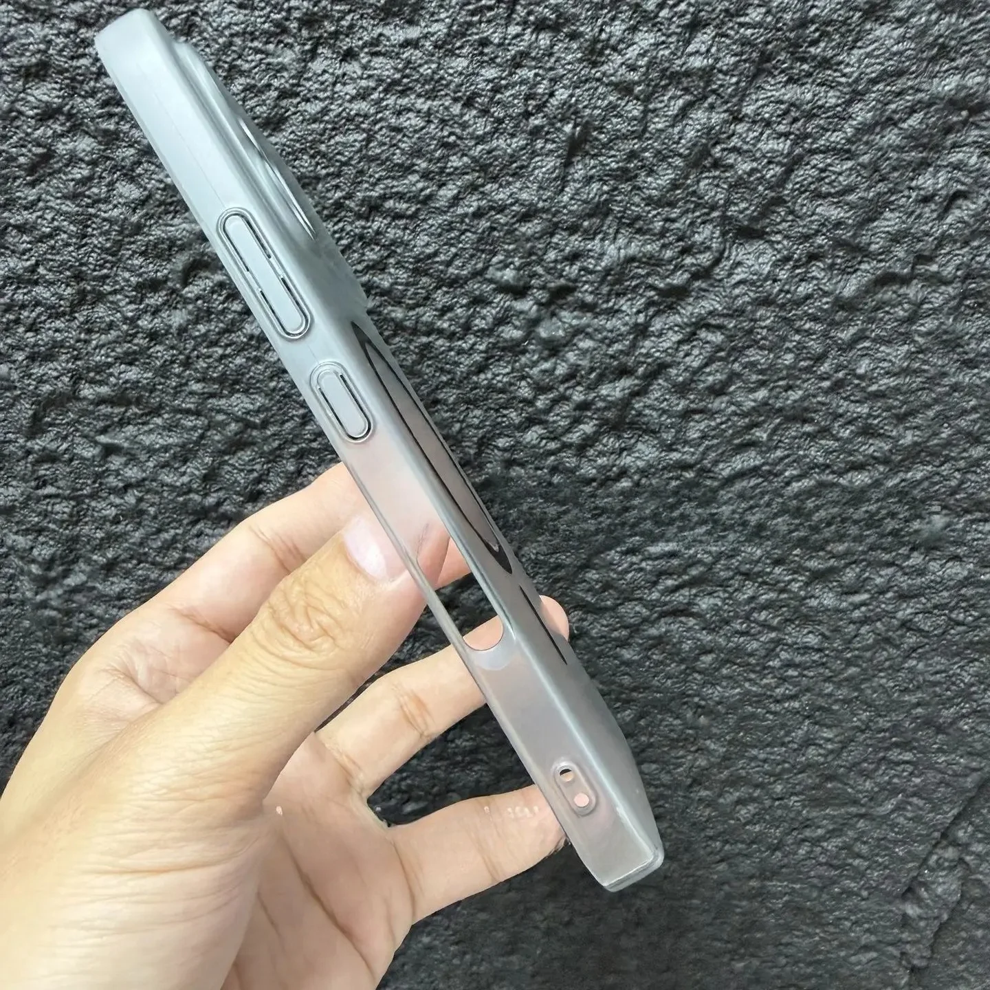 Ultra Thin Magnetic Transparent Drop-Proof TPU Case - Skin-Friendly Frosted Cover