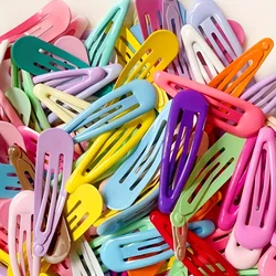 Pastel - Colored Cartoon Hair Clips Set - Stylish and Cute Children's Hair Accessories (20 Pieces) (BB holder 20pcs)
