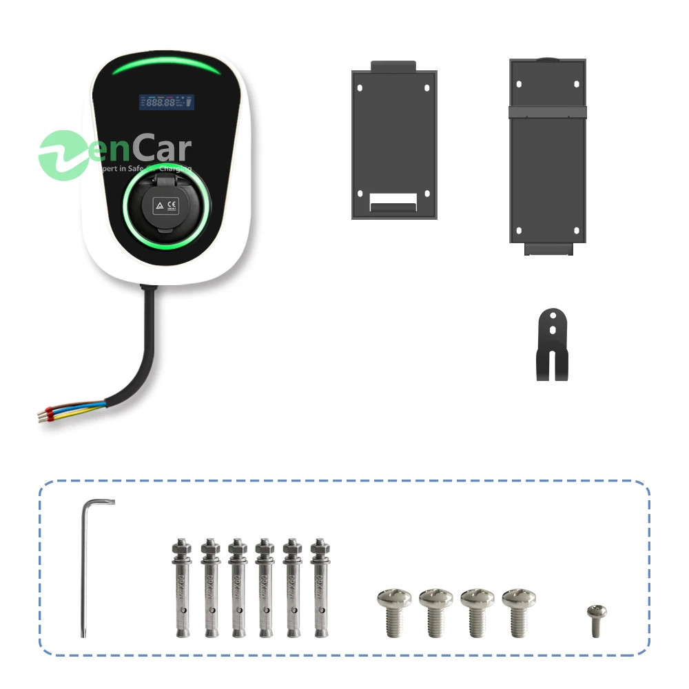 Duosida Wallbox 32a 7.2kw Prise Type 2 Bornes De Recharge Pour Véhicule  Électrique Chargeur Iec 62196-2 Evse 1 Phase - AliExpress