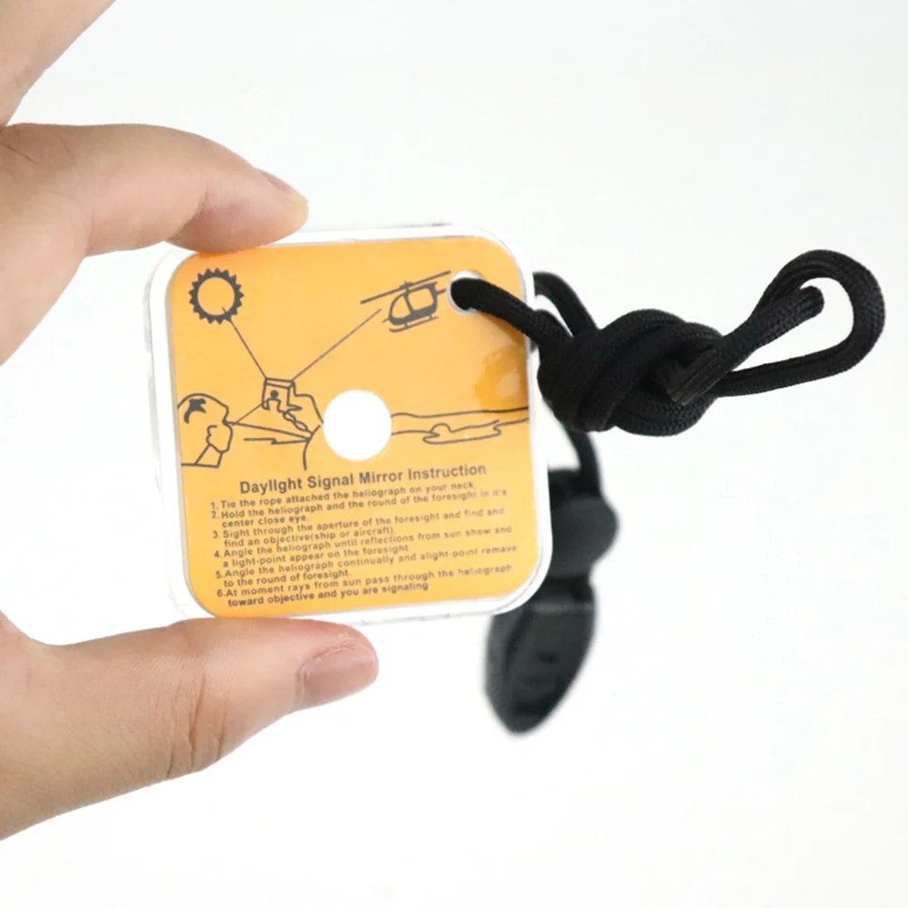 Outdoor Retroreflector Reflectors Survival Mirror Emergency Accessories Field Signal