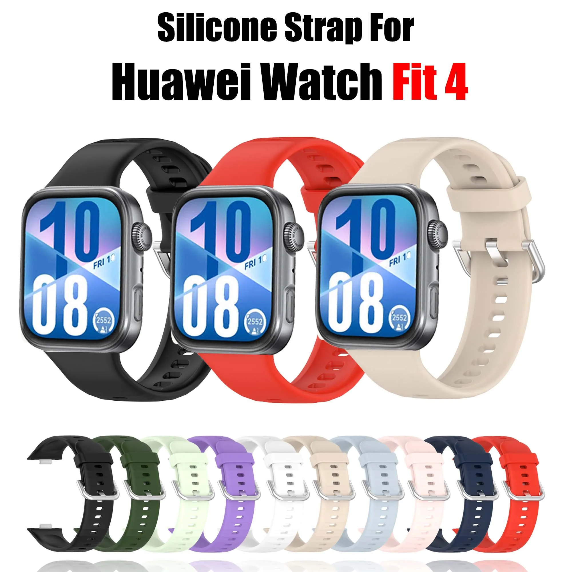 Enhanced Silicone Strap Bracelet - Waterproof Wristband