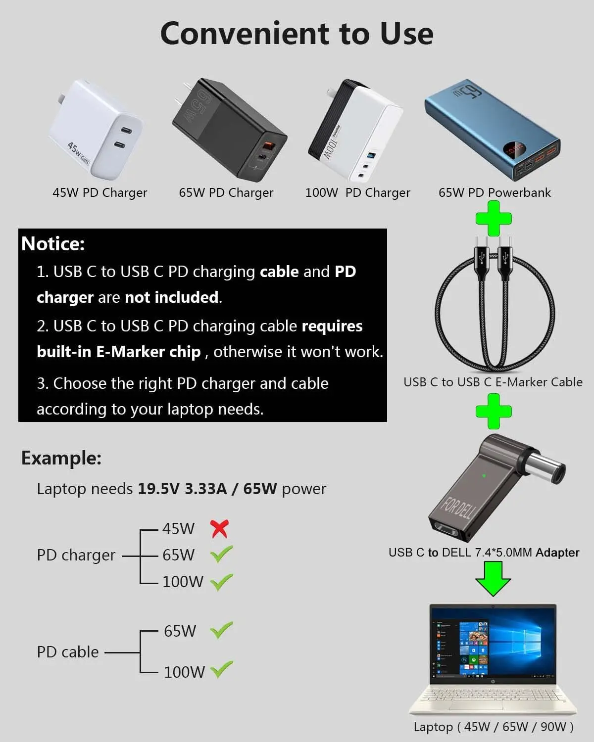 USB C A USB Adattatore Femmina Maschio Usbc Tipo C - Foto 5