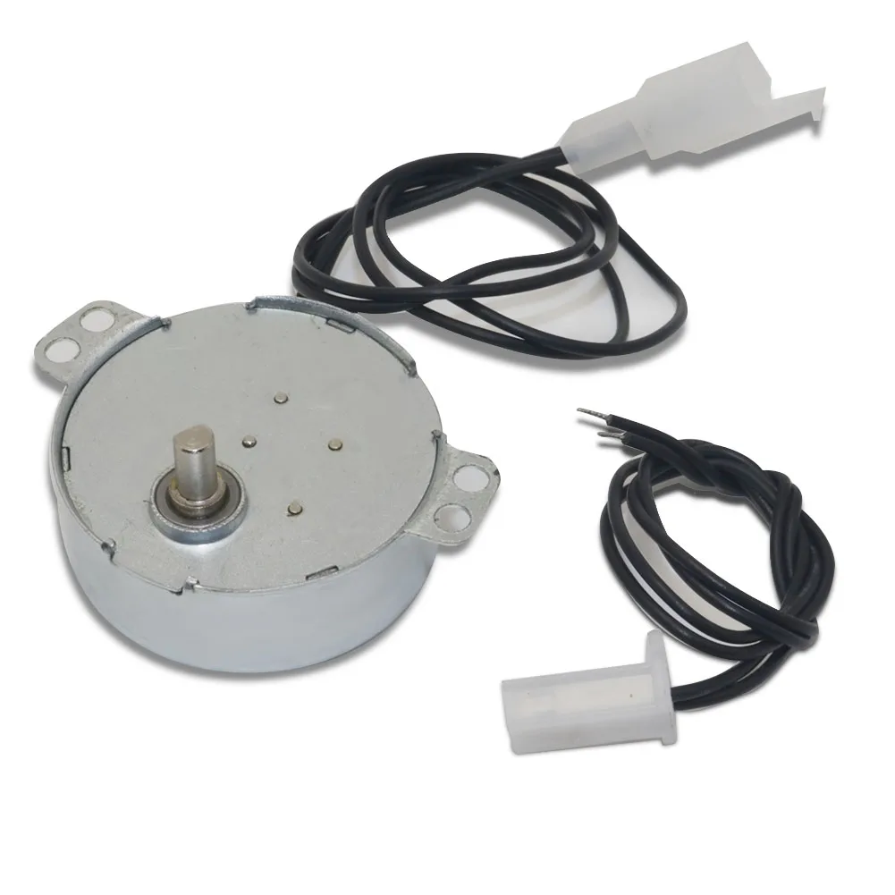 Synchronous motor TYJ49 Small Synchronous Motor 110V 220V AC 15-18RPM Shaft Rotation CCW 4W Gear Motor for Electric Fireplace mini gear motor