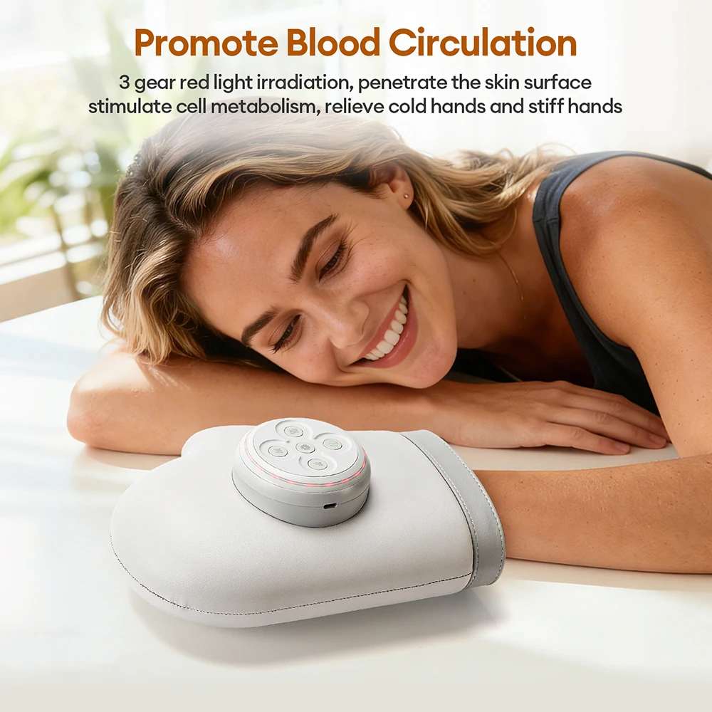 Electric Kneading Hand Massager 3 Mode Carpal Tunnel Wrist Finger Massagers Airbag For Finger Palm Fatigue Relieve