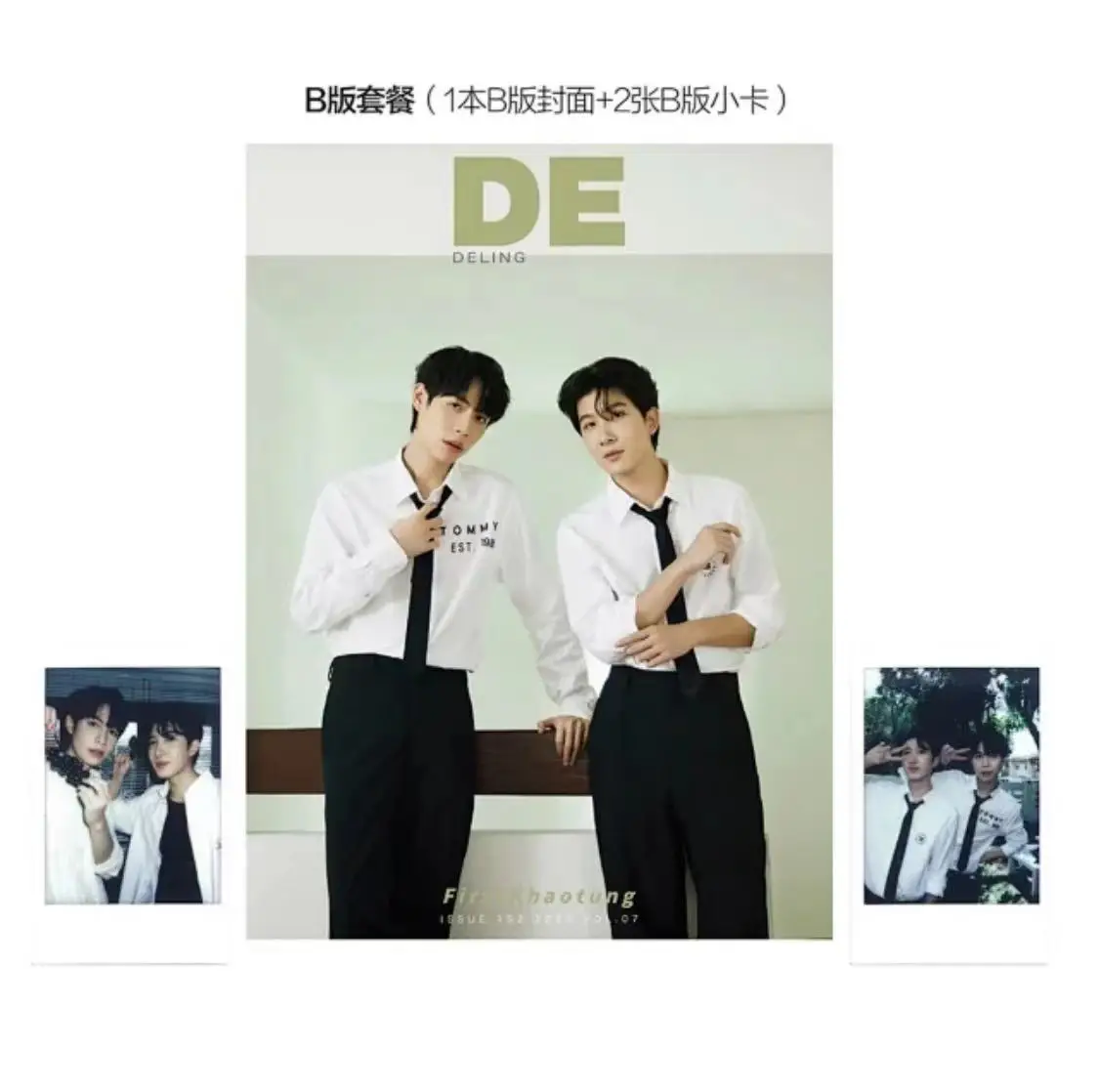 

DE Deling First Khaotong Cover Magazine+Small Card Thai Star BL Photo