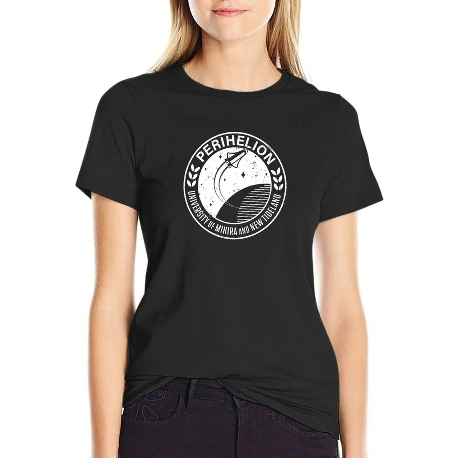 

Perihelion T-Shirt clothes for Women cotton t shirts Women plain t shirts for Women