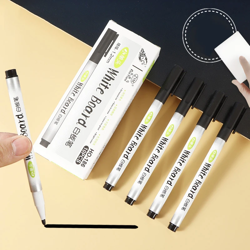 

Marker Pens 1.2mm Oily Waterproof Black Gel Pen DIY Graffiti Sketching Markers Stationery Wrting School Supplies