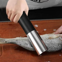 Waterproof Fishing Scale Seafood Cleaner Brush Tool Cordless Fish Cleaner Scraper Fish Skin Peeler Electric Fish Scaler Tool 2