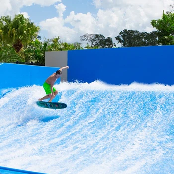 Simulatore di Surf Commerciale in Fibra di Vetro, Scivolo d'Acqua Personalizzato, Attrezzatura Professionale per Sport Acquatici in Vendita