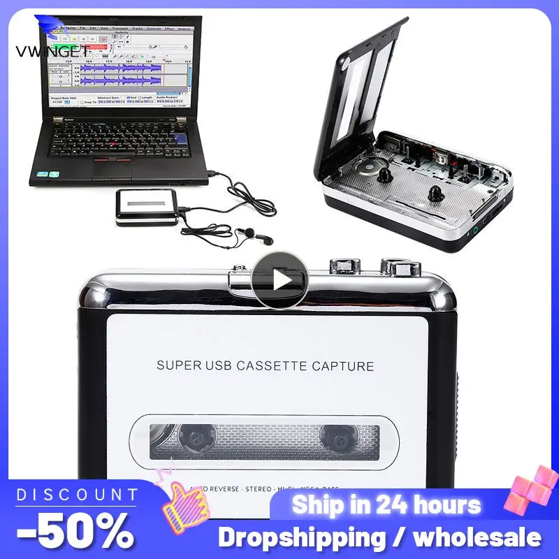 

Новый кассетный плеер USB Walkman кассета Музыка Аудио в MP3 конвертер плеер Сохранить MP3 файл в USB флэш/USB накопитель