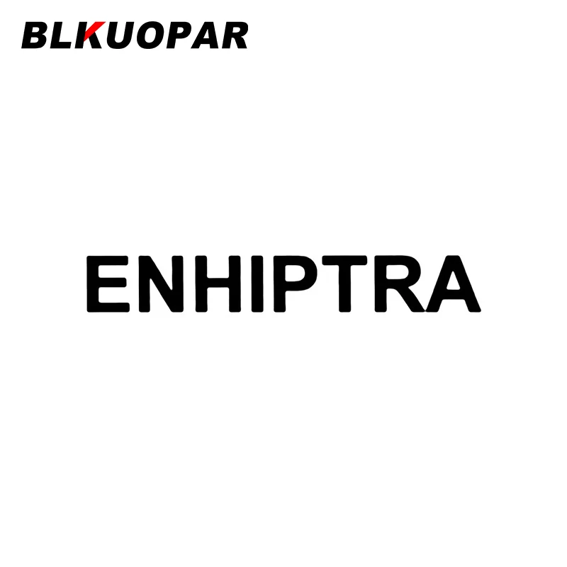 

BLKUOPAR ENHIPTRA Car Sticker Sunscreen Waterproof Vinyl Die Cut Decal Personality JDM Surfboard Skateboard Car Accessories