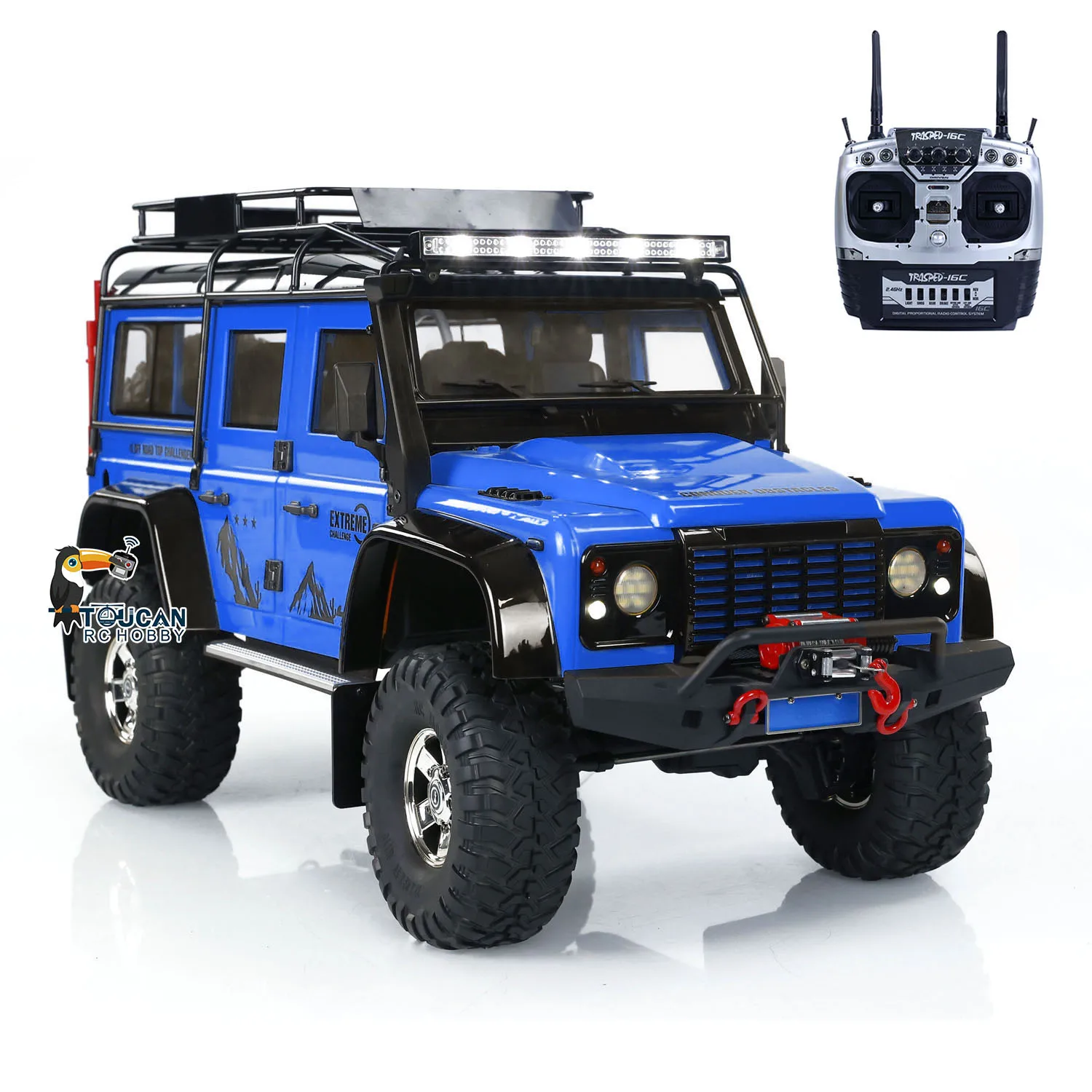 Mini Toys 4x4 HG P411 RC Crawler Car 1/10 RTR Off-road Electric Climbing Vehicle Differential Lock 45A ESC Toys Gifts TH20438 4