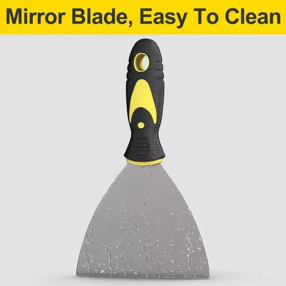 Stainless Steel Putty Knife Scraper Shovel 2/3/4/5 Inch Paint Tools Construction Tools Household Industrial Cleaning putty knife scraper paint scraper wall scraper