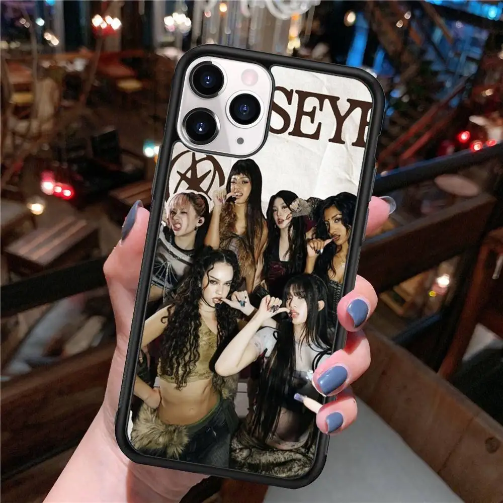 Katseye Global Pop Group Phone Case with Durable PC+TPU Back Cover