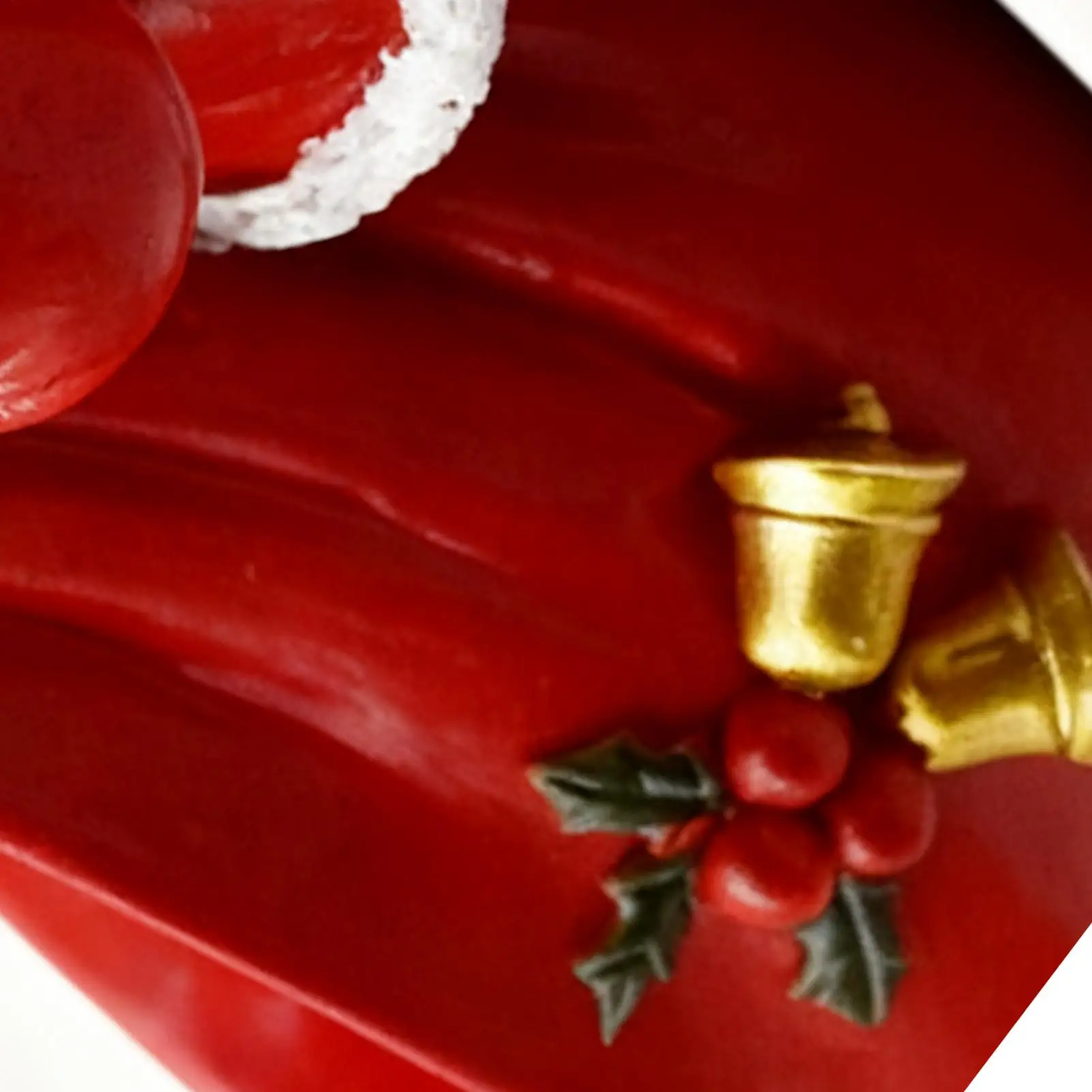 Santa Claus Figurines Fun Resin Bag Shape Home Decor With Bell Christmas Santa Claus Decorations For Birthday Party Offices Home