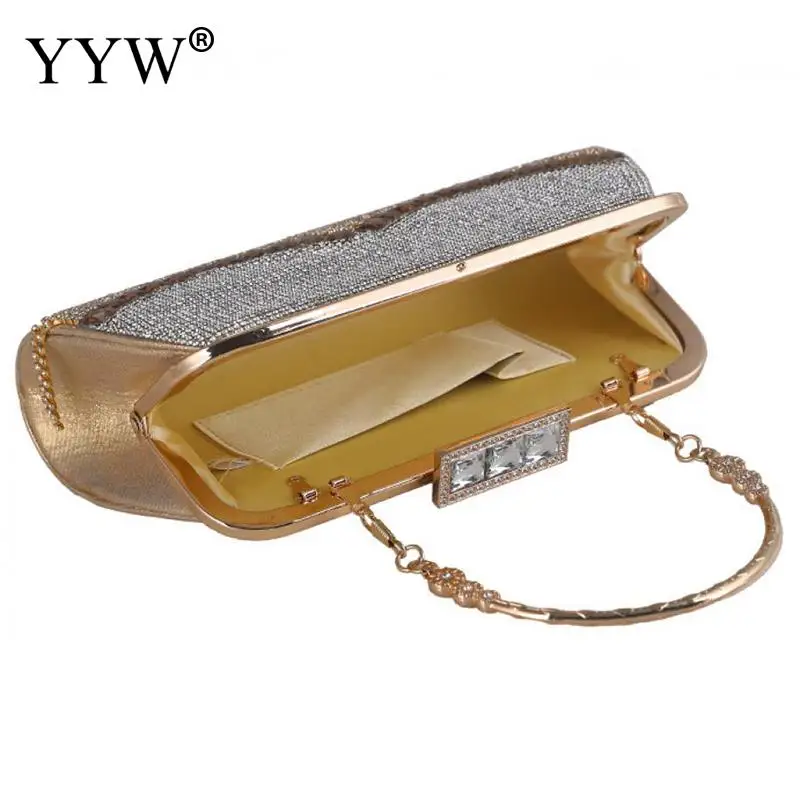 Luxury Diamond Tassel Top Handle Clutch Handbag Women Metal Chain Crossbody Shoulder Messenger Purse PU Leather Rhinestone Bag