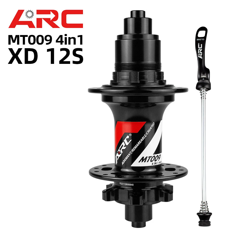 Enhanced Rear MTB Mountain Bike Hub with Multiple Hole Options and Versatile Freehub Compatibility