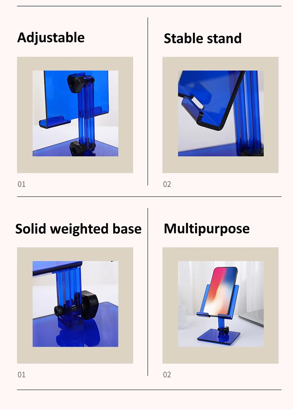 Suporte Desktop, Mi Pad 4, Samsung, iPad