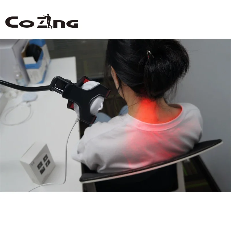 

LLLT 650nm Cold Laser Therapy Pad Neck And Back Massager Neck And Shoulder Massage Cervical Back Muscle Relaxing