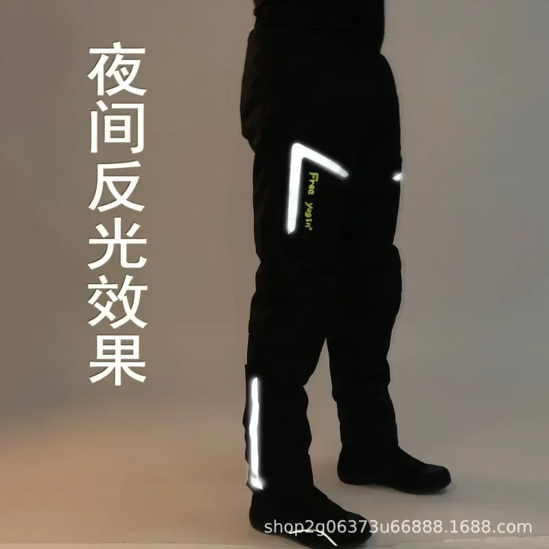 New Outdoor Riding Windproof Pants, Anti Drop Motorcycle Riding Pants, Detachable Windproof and Pants