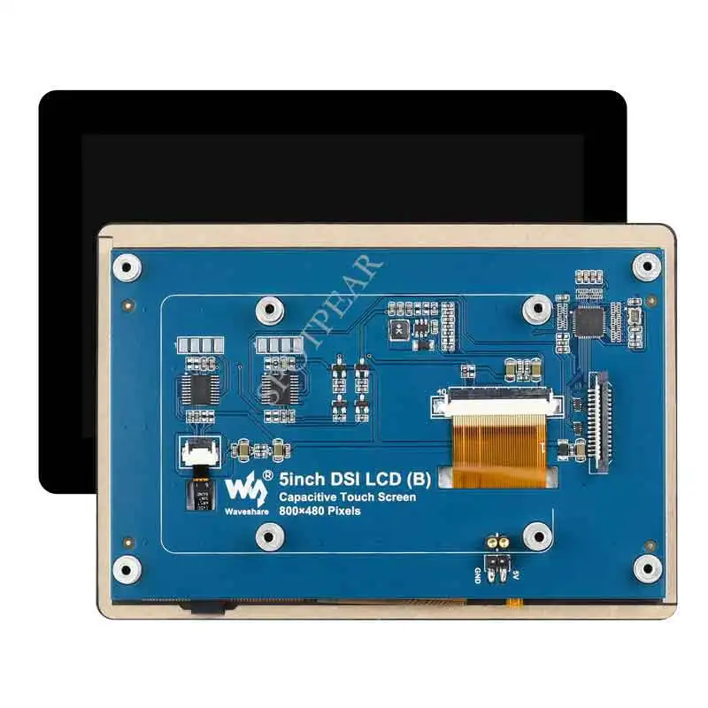 Raspberry pi Polegada Dsi Interface Lcd 800 × 480 Polegada Mipi Tela de Toque Capacitivo