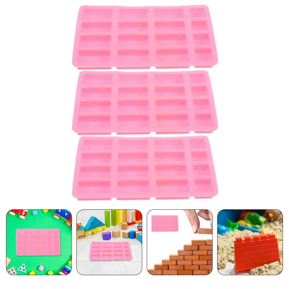 몰드 비누 몰드 DIY 모래 테이블 빌딩 모델 재료, 조경 벽돌, 조경 용품, 송진 금형