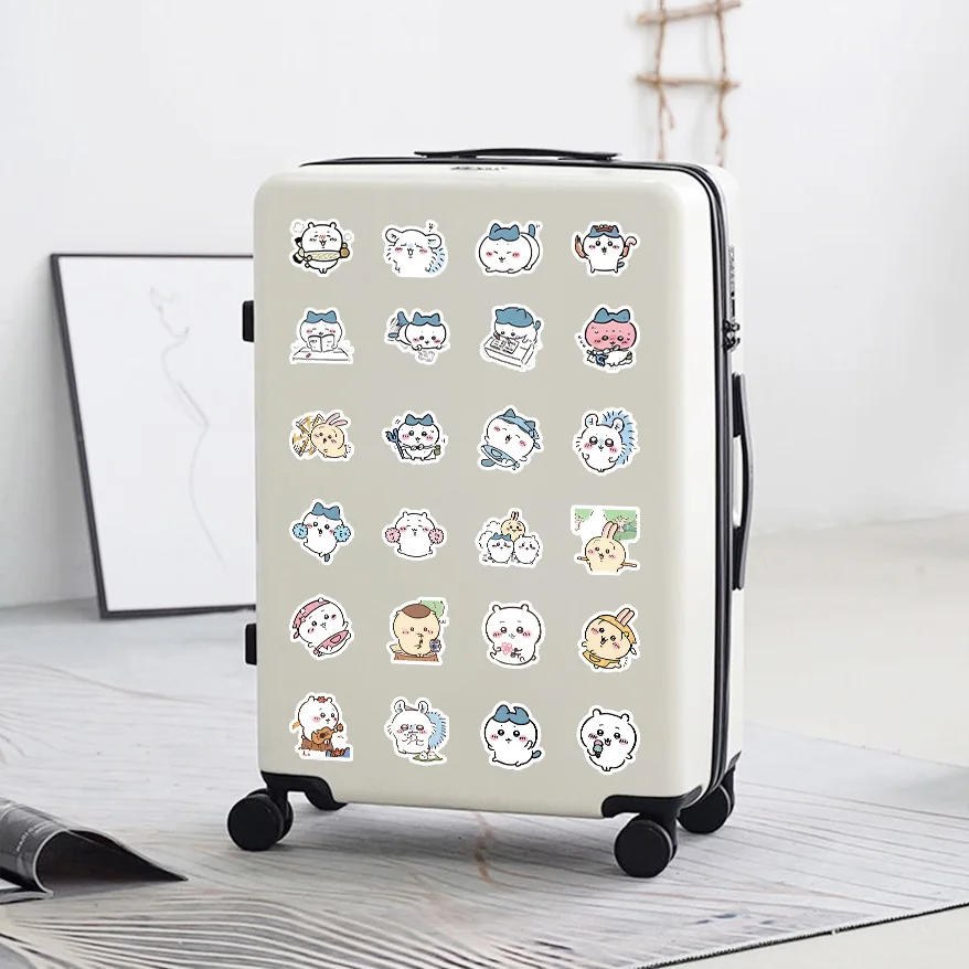 Cartoon Decoration Stickers 100PCS Anime Chikawa Funny Stickers Graffiti Skateboard Waterproof Luggage Sport DIY Phone Case Laptop Stickers Decal