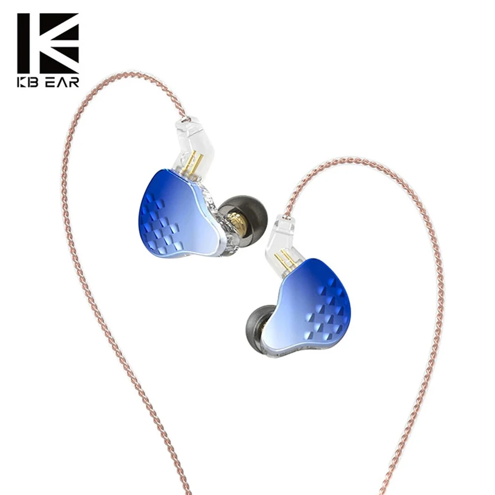 

Hi-Fi гибридные наушники-вкладыши KBEAR Robin 1DD + 4BA, проводные наушники-вкладыши со съемным кабелем
