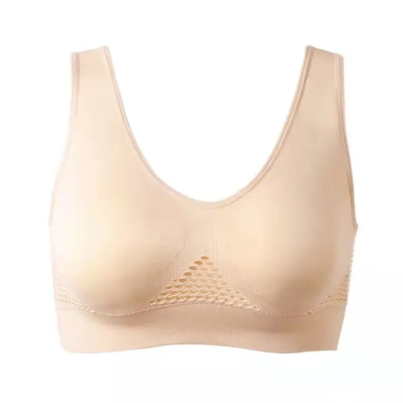 M-6XL Women Hollow Out Fitness Yoga Sports Bra For Running Gym