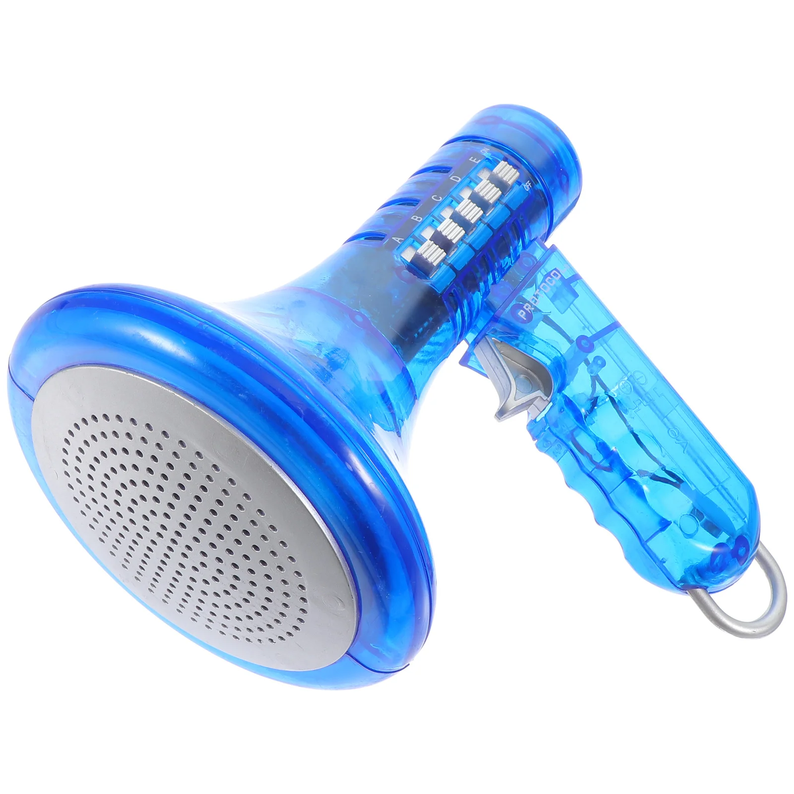 Toy Children's Loudspeaker Megaphone Voice Changing Trumpets Changer Sounding Blue