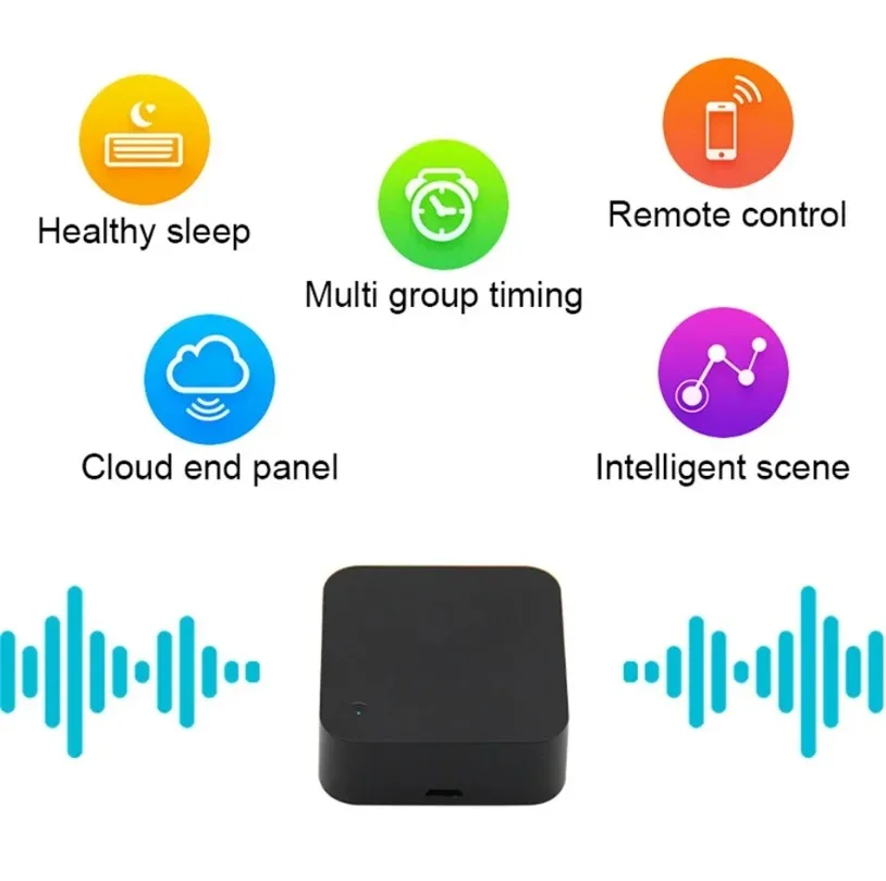 VIKEFON Tuya ZigBee Smart IR Remote Control Universal Infrared Remote Controller for Smart Home Works with Alexa Google Home