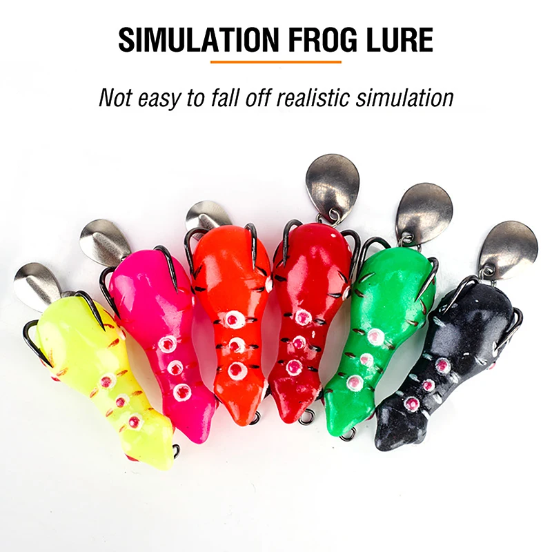 

Мини двойной крючок Thunder Frog, 4,7 см, 5,2 г