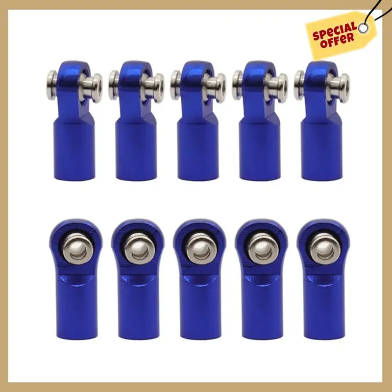 Climbing Car For TRX4 SCX10 M4 1:10Metal Trolley Ball Buckle Climbing Car Adopts Tie Rod To Connect Metal Ball Head Red Parts