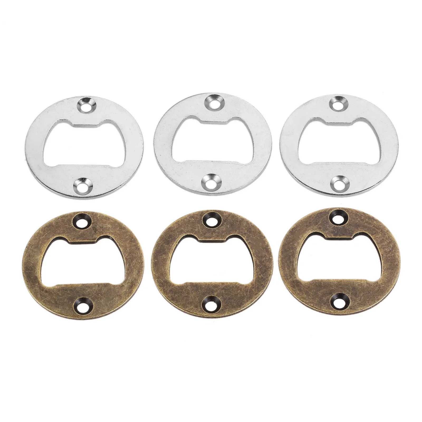 

5/10pcs Bronze/Silver Bottle Opener Insert Round Metal Polished Bottle Opener Insert Parts Beer Bottle Opener hardware 40mm
