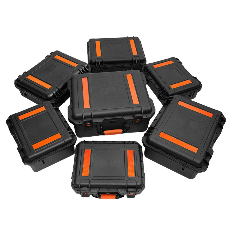 Plastic Sealed Tool Box Waterproof Hard Case Large Portable Toolbox With Foam Storage Box Impact Resistant Dry Box Organizer 6