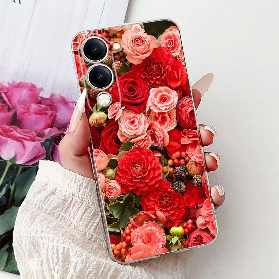 Cute Cat White Lion King Painted Soft Slim Phone Case