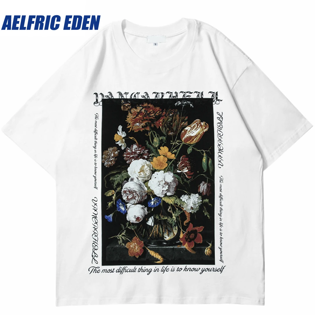 ◆Aelfric Eden◆Blurring Flower 半袖Tシャツ WHITE 送料込 jpeg_374ece72-761f-44d1-9c88-