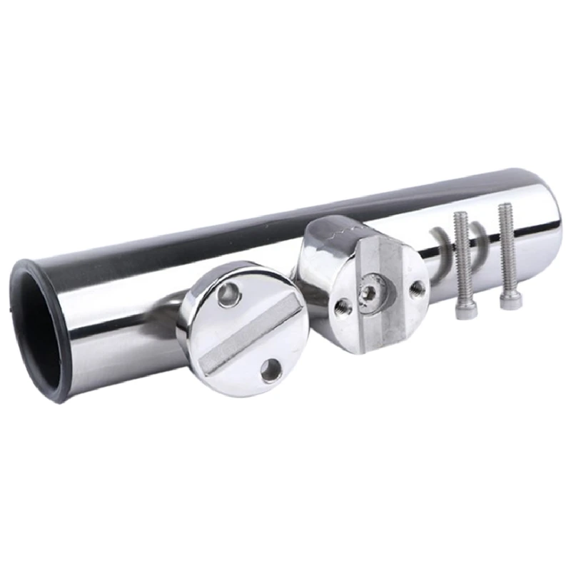 Marine Hardware Stainless Steel Fishing Rod Holder Rack Support For Rail  Boat Accessories