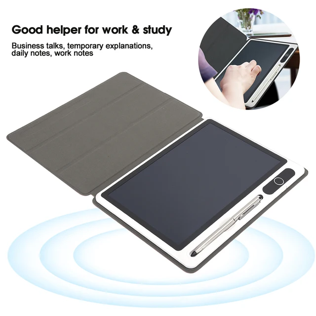 Drawing Pad Electronic Notepad Electronic Notepad LCD Tablet Drawing Pad Business Supplies Hand Painting Tool 9 Inch LCD Tablet 4
