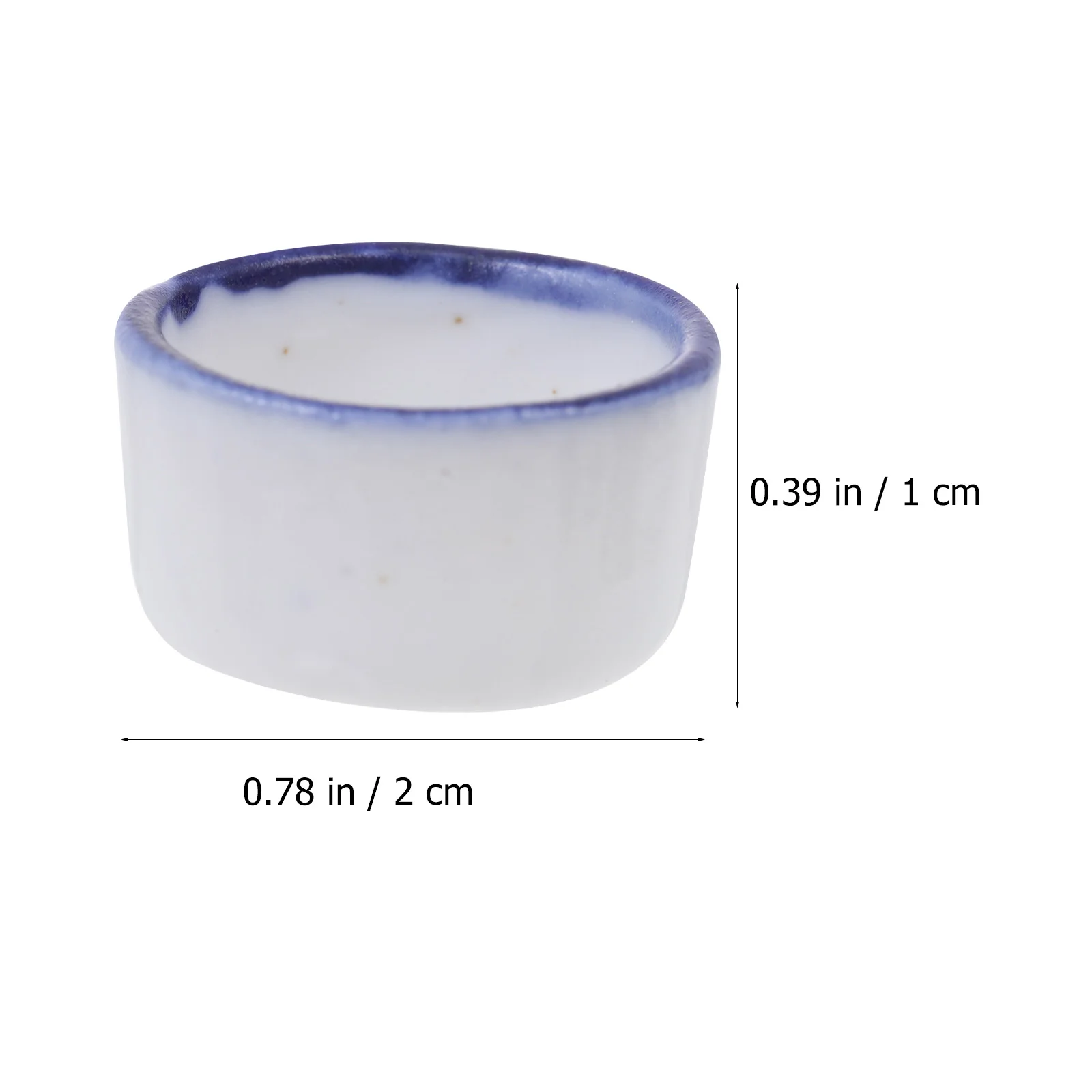 Reptile Water Sink 12 Pcs Basin Small Terrarium Jumping Spider Enclosure Tarantula Fence Millipede Ceramics Mini
