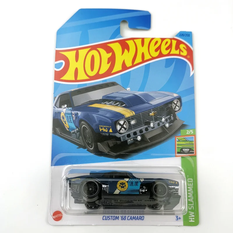 

2023-228 Hot Wheels Cars CUSTOM 68 CAMARO 1/64 Metal Die-cast Model Toy Vehicles