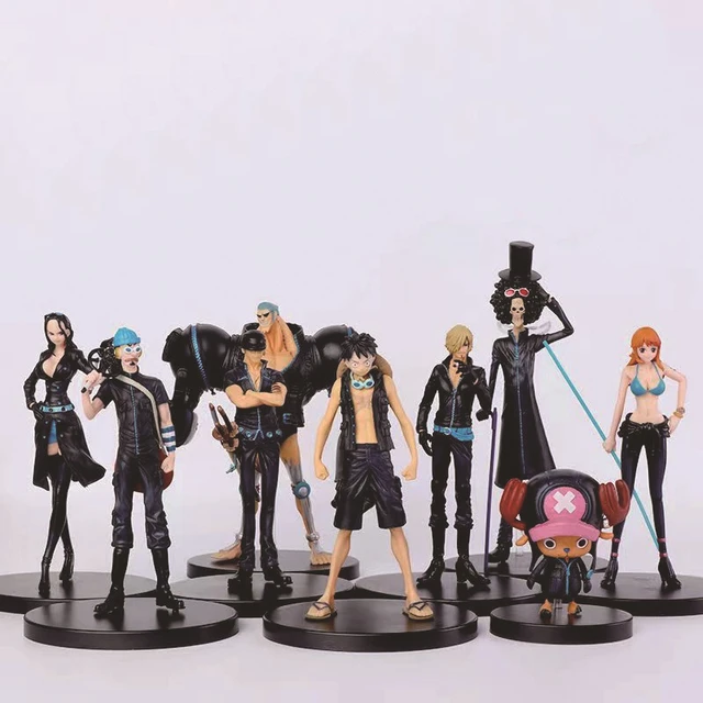 Anime One Piece Film Gold Special DXF Luffy Sanji Roronoa Zoro PVC Action  Figure Toys